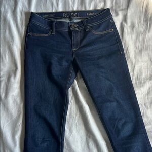 DL1961 Women's Dark Blue Emma legging Jeans